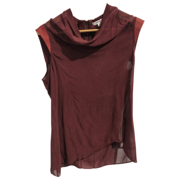 Top Helmut Lang bordeaux T.M