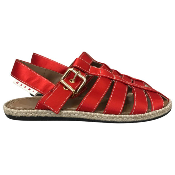 Sandales Marni rouges T.38