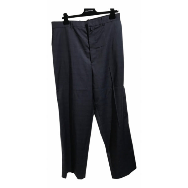 Pantalon Balenciaga Bleu marine T.38