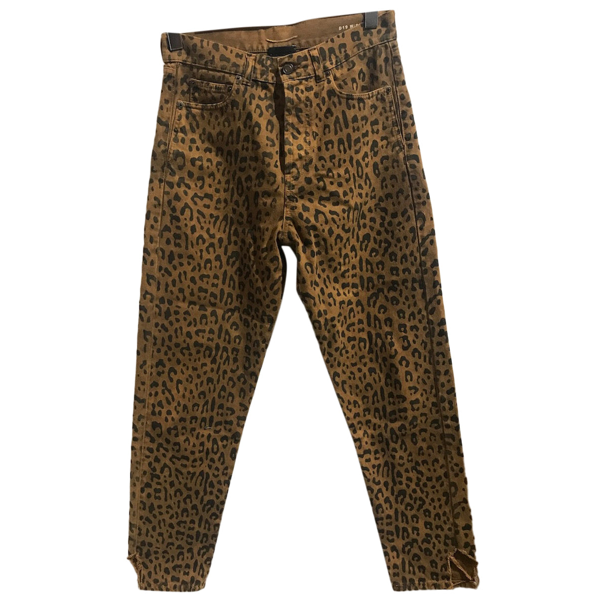 Jeans Saint Laurent leopard T.29