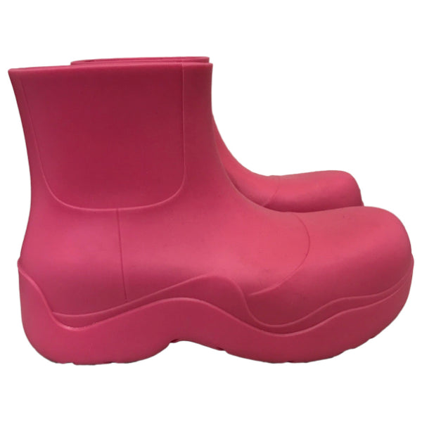 Bottines Bottega Veneta Puddle roses T.37