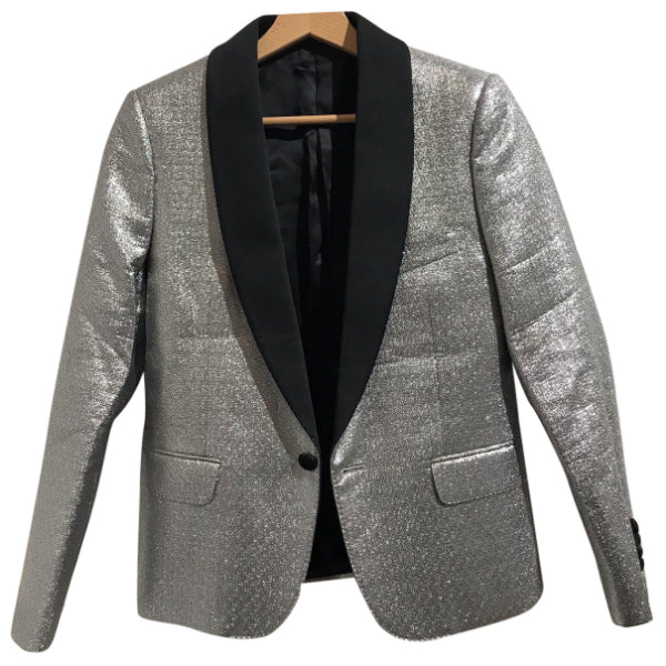 Blazer Celine argent T.36