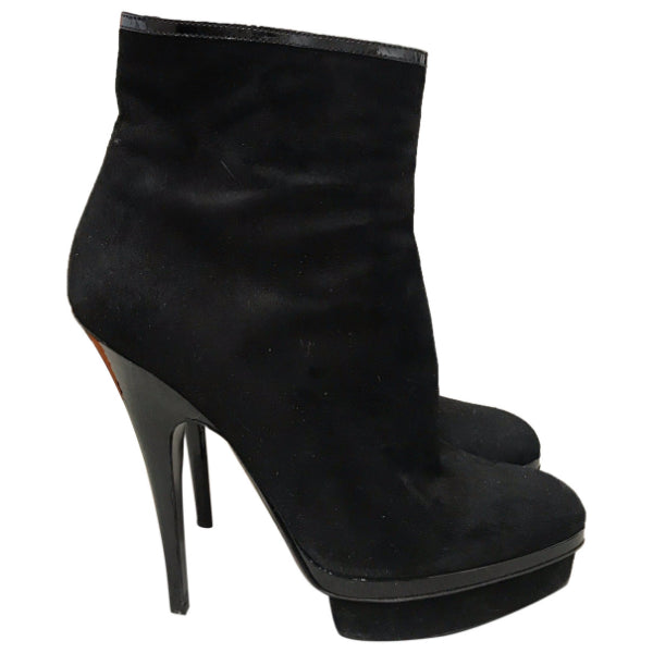 Boots Yves Saint Laurent noires T.41