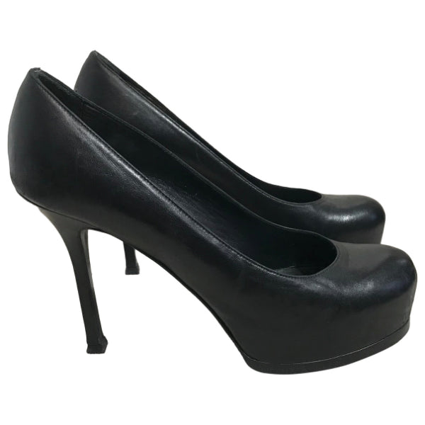 Escarpins Yves Saint Laurent noirs T.38