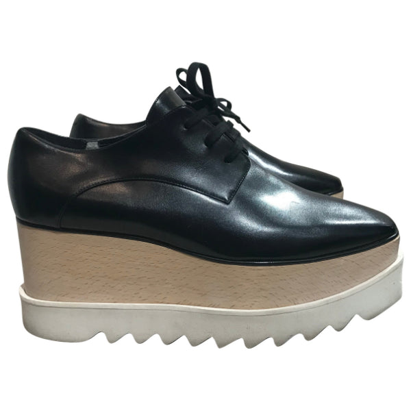 Derbies Stella McCartney noires T.38,5