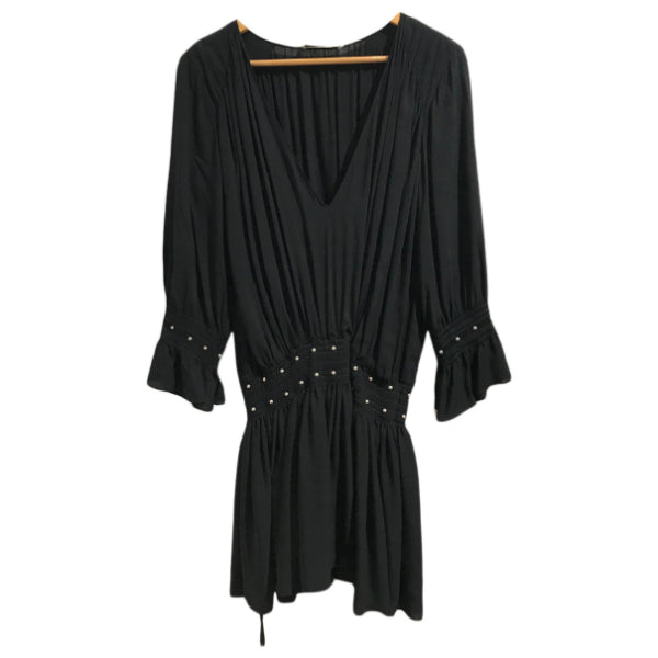 Robe Saint Laurent noire T.34