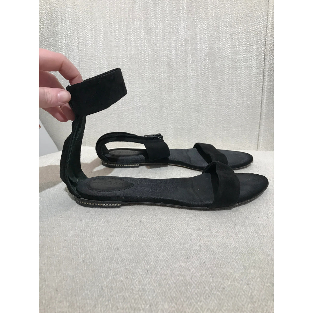 Sandales Chloé noires T.35,5