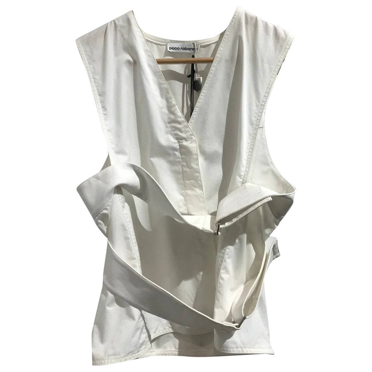 Top Paco Rabanne blanc T.36 NEUF