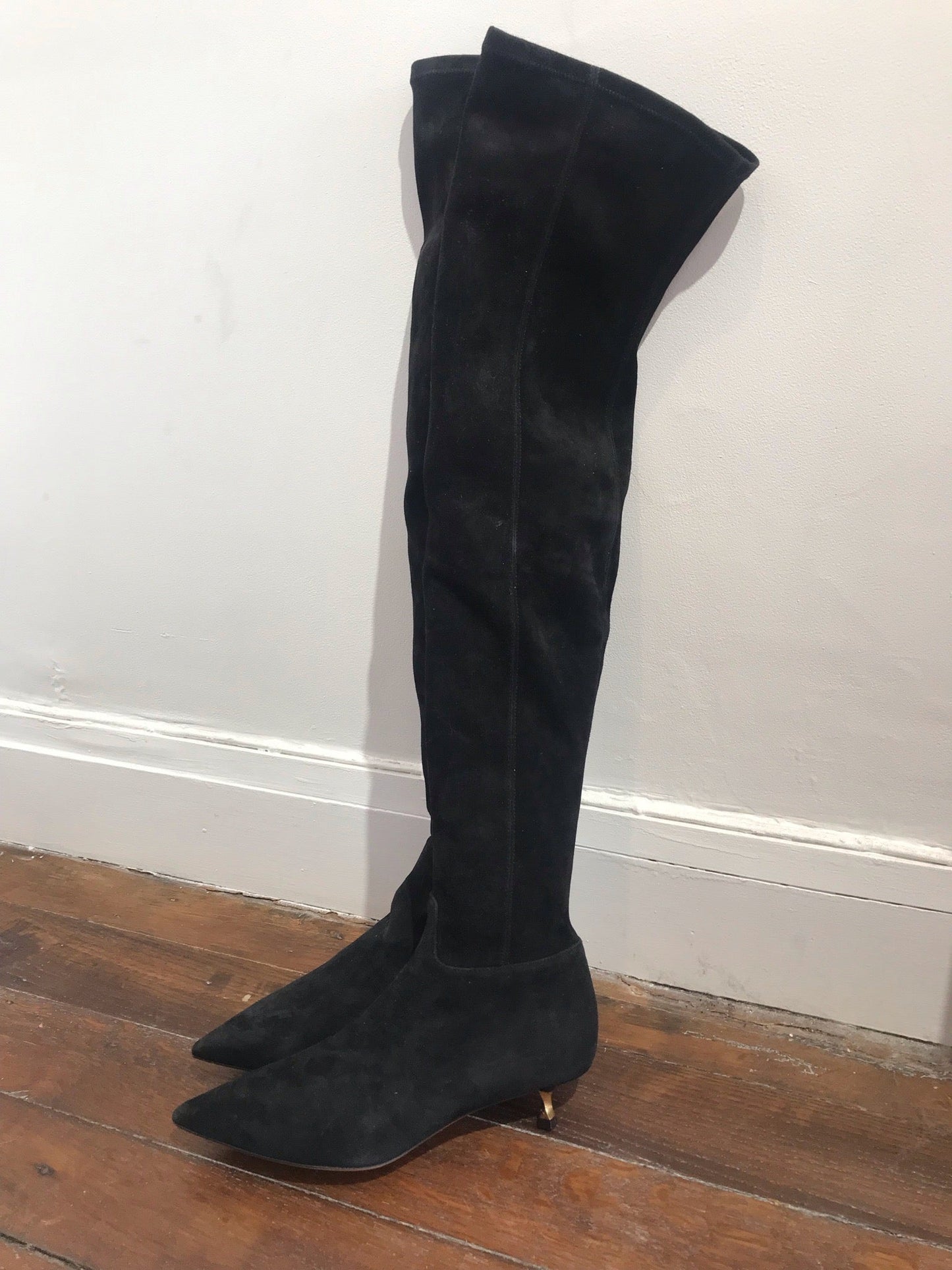 Bottes Valentino noires T.37,5