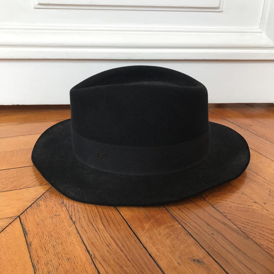 Chapeau Maison Michel Noir T.L