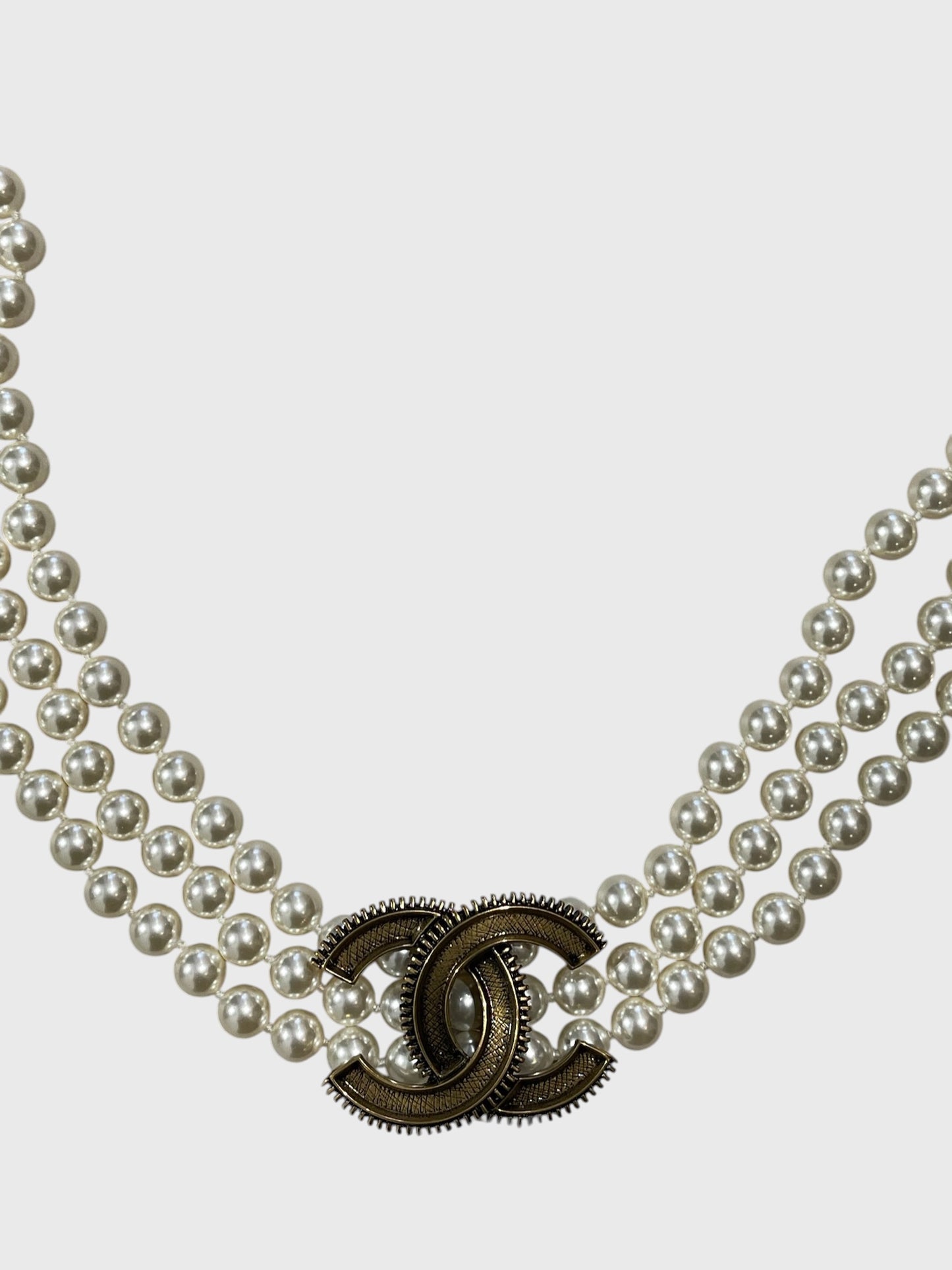Ceinture Chanel Perles
