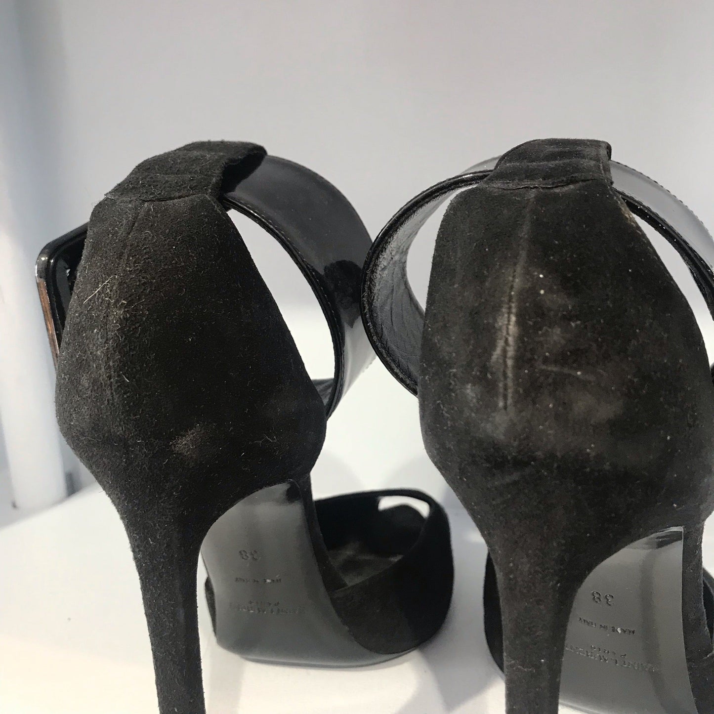 Escarpins Saint Laurent noirs T.38