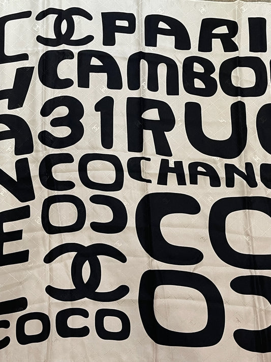 Foulard Chanel Cambon