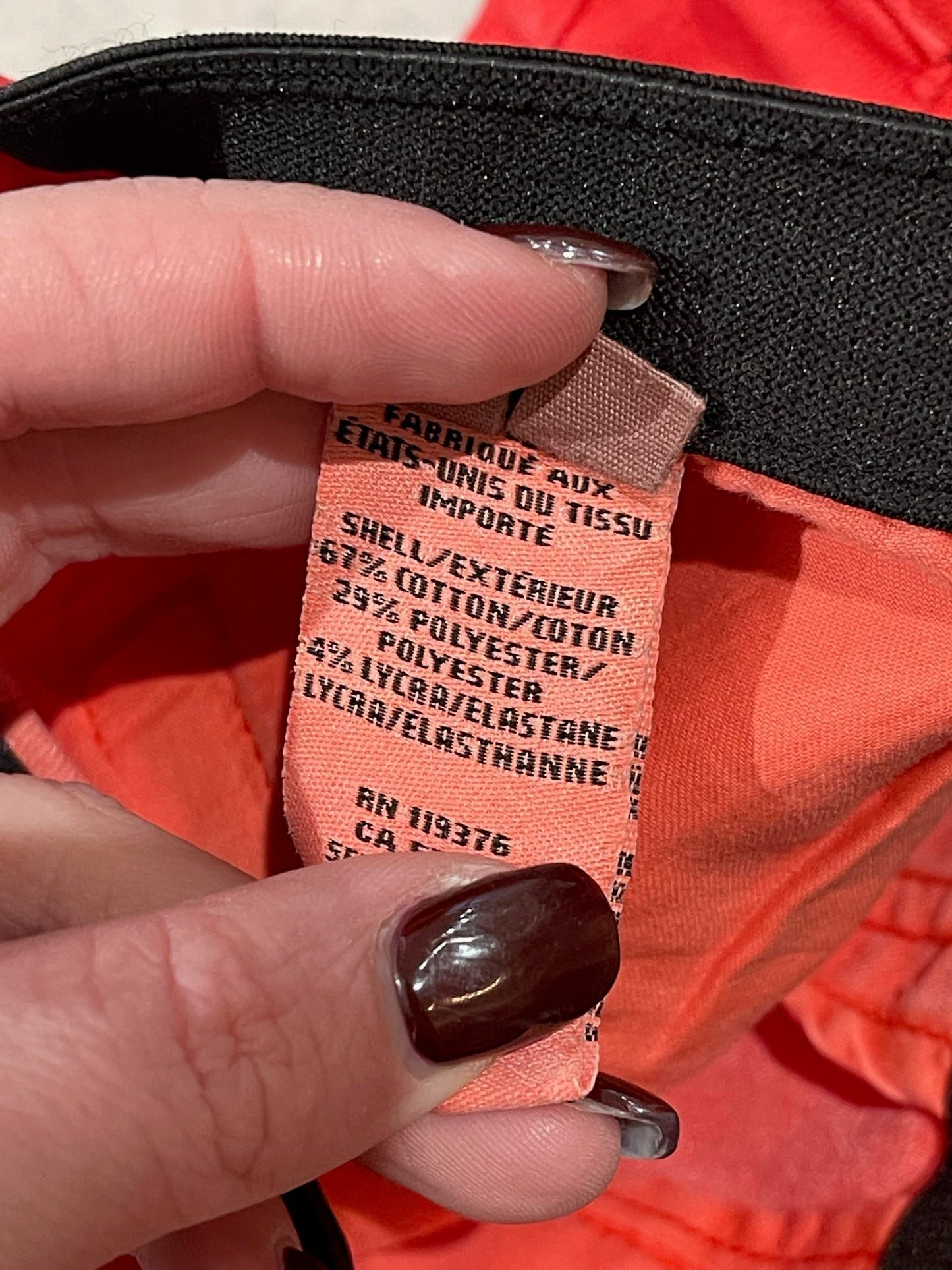 Pantalon Helmut Lang rouge T.28