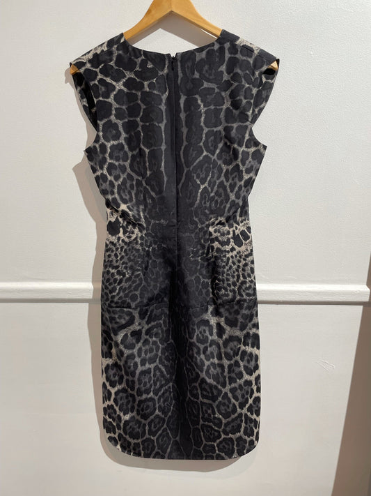 Robe Yves Saint Laurent léopard T.38