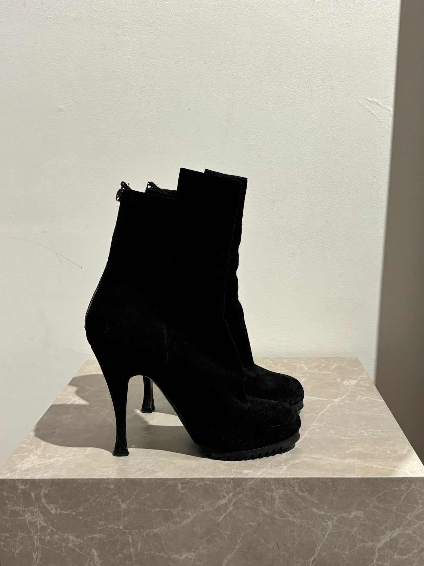 Boots Balenciaga noires T.37,5