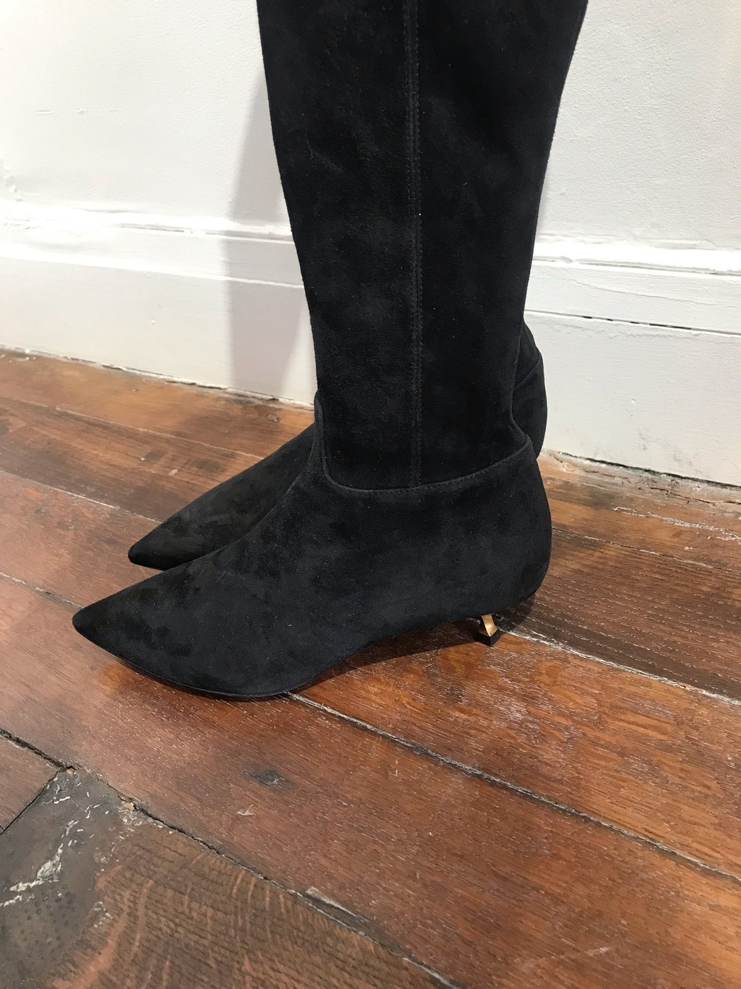 Bottes Valentino noires T.37,5 NEUVES