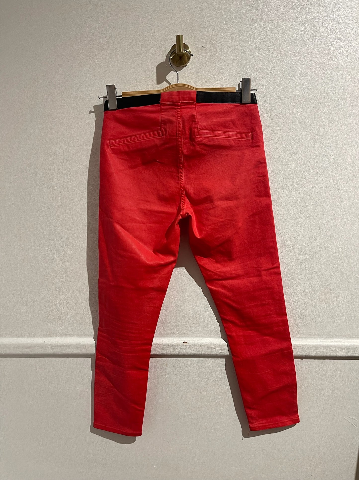 Pantalon Helmut Lang rouge T.28