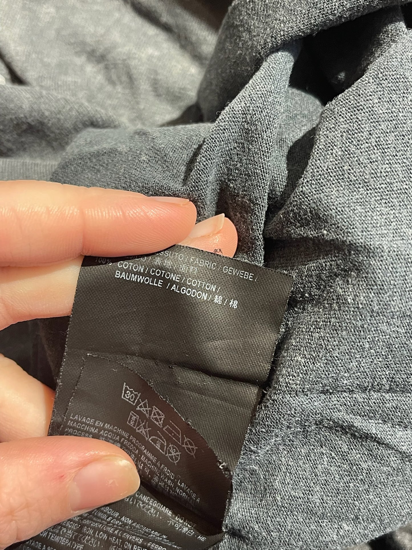 T-shirt Saint Laurent gris T.S
