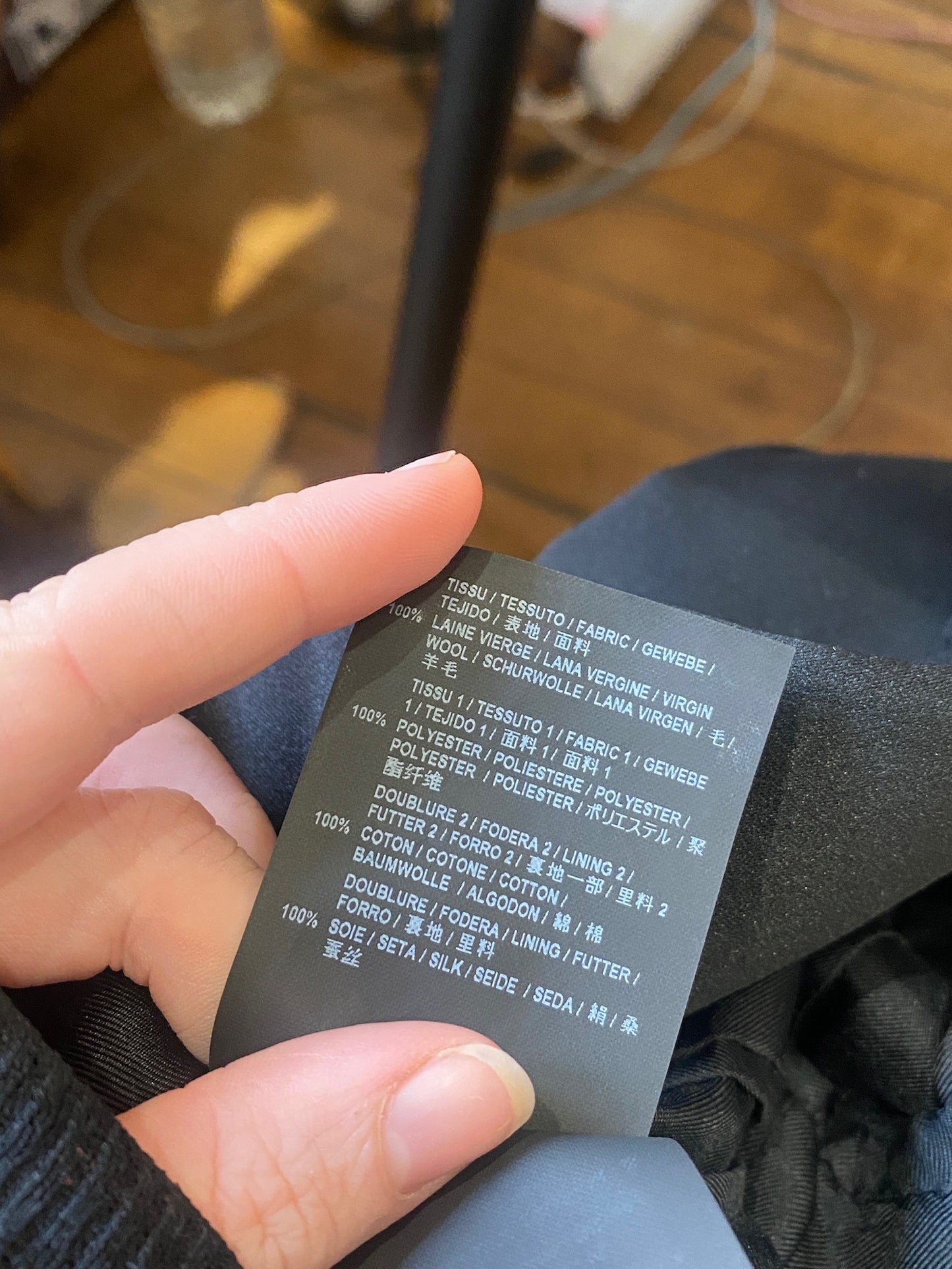 Veste smocking Saint Laurent noir T.38