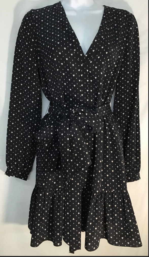 Robe Saint Laurent noire T.42