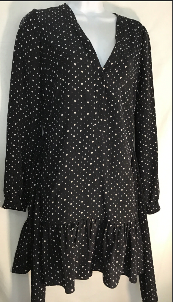 Robe Saint Laurent noire T.42