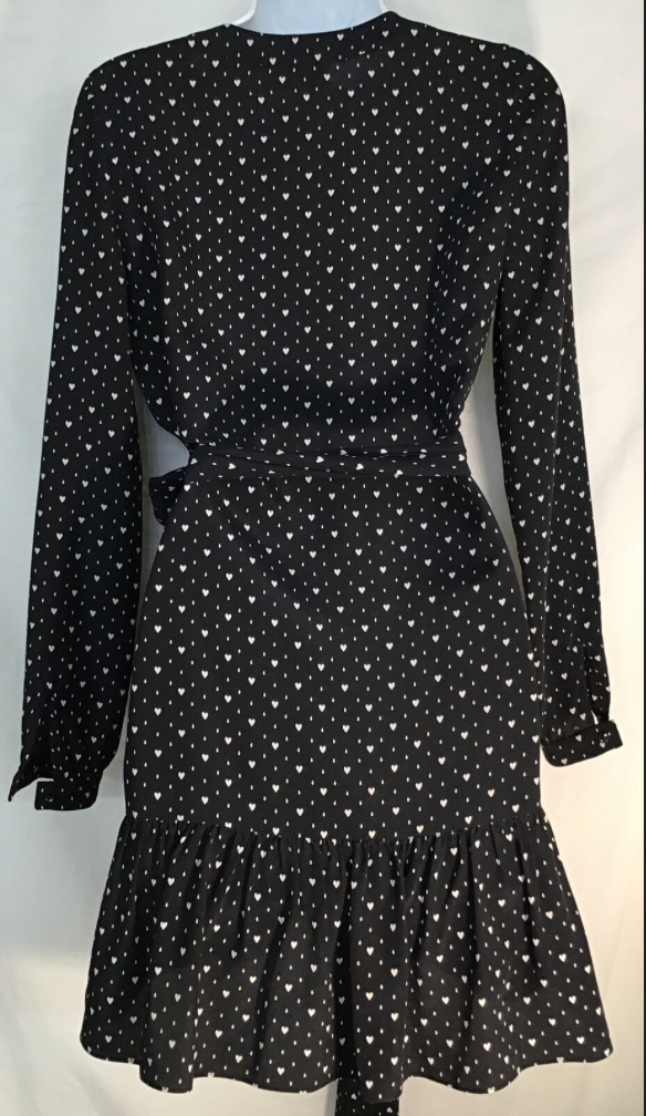 Robe Saint Laurent noire T.42
