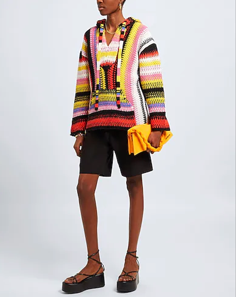 Poncho Chloé multicolore T.38