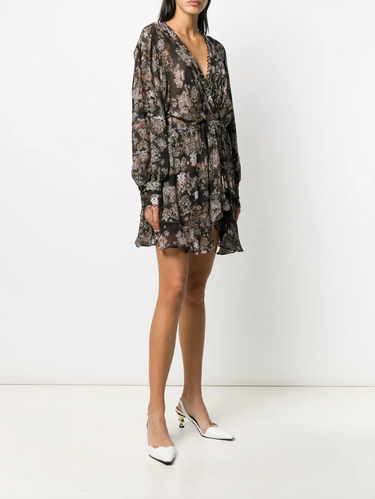 Robe Iro imprimée T.34 NEUVE