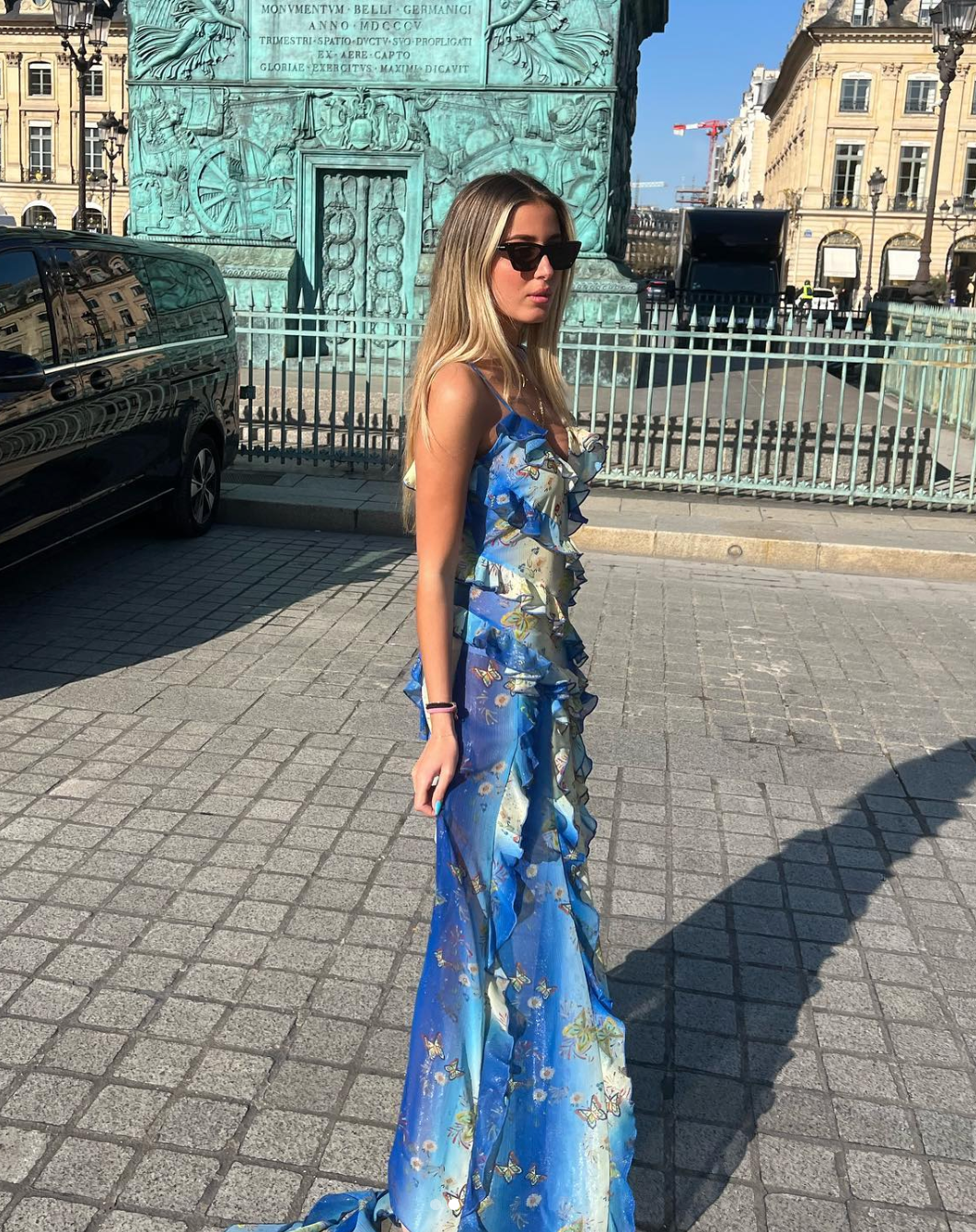 Robe Siedrés bleue T.S