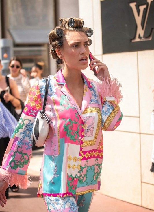 Chemisier Vicolo imprimé T.S