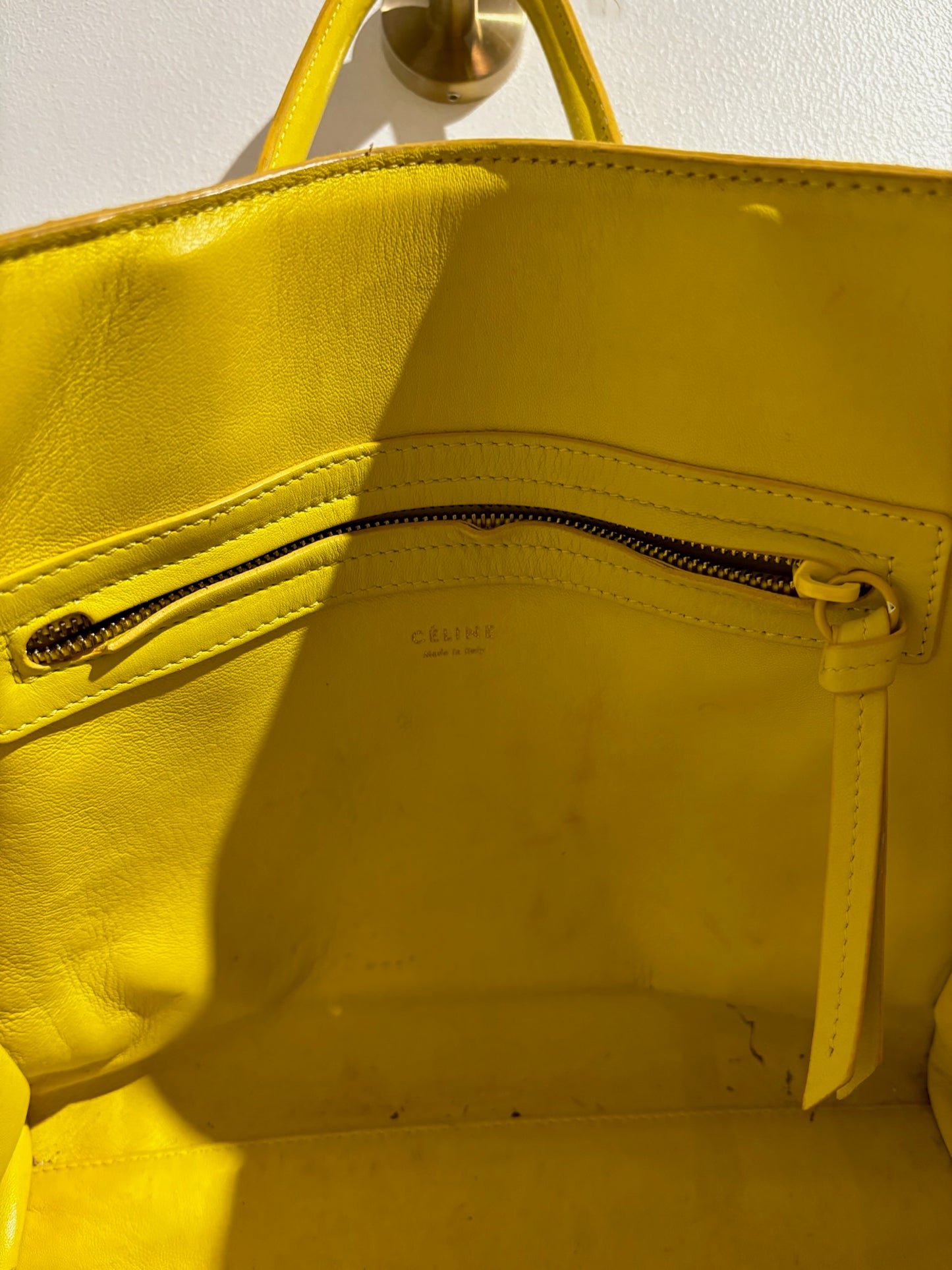 Sac Céline Phantom Jaune