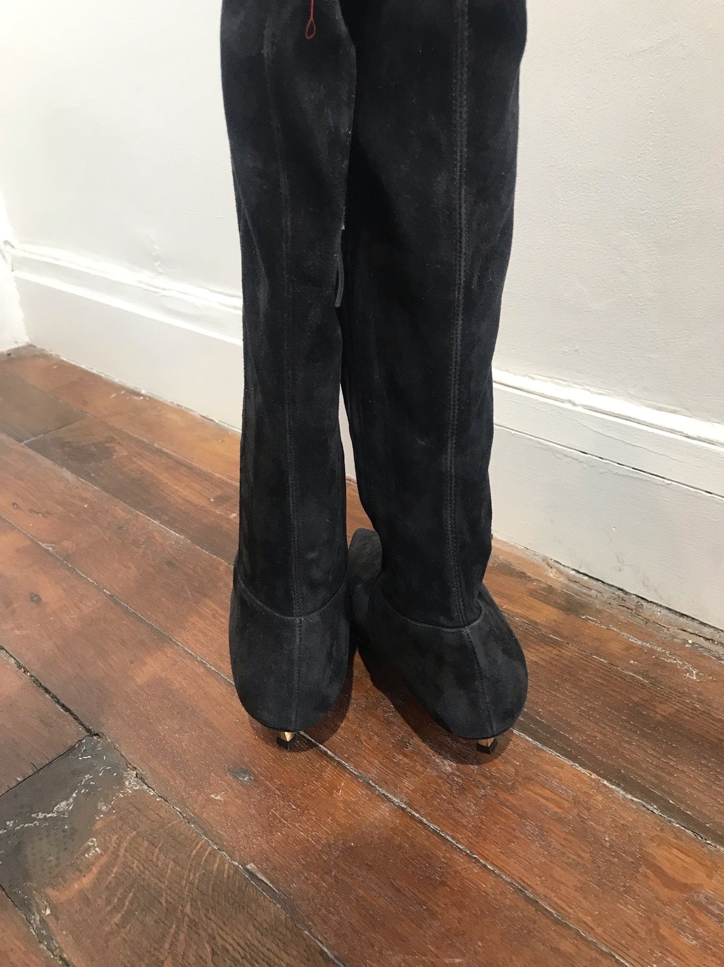 Bottes Valentino noires T.37,5 NEUVES