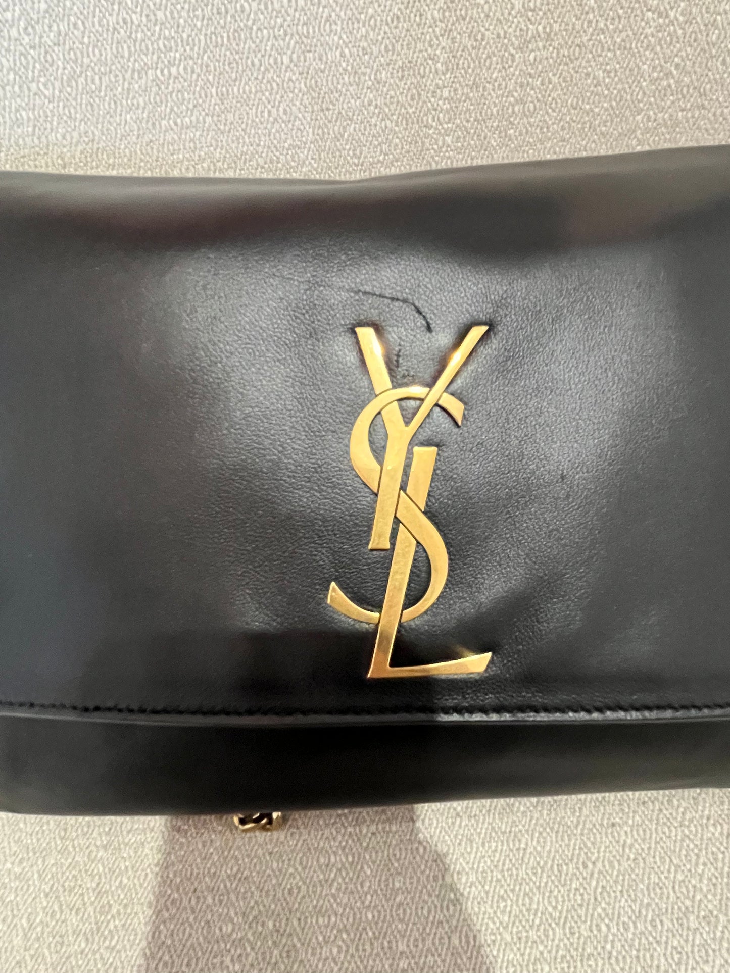 Sac Saint Laurent Kate noir réversible