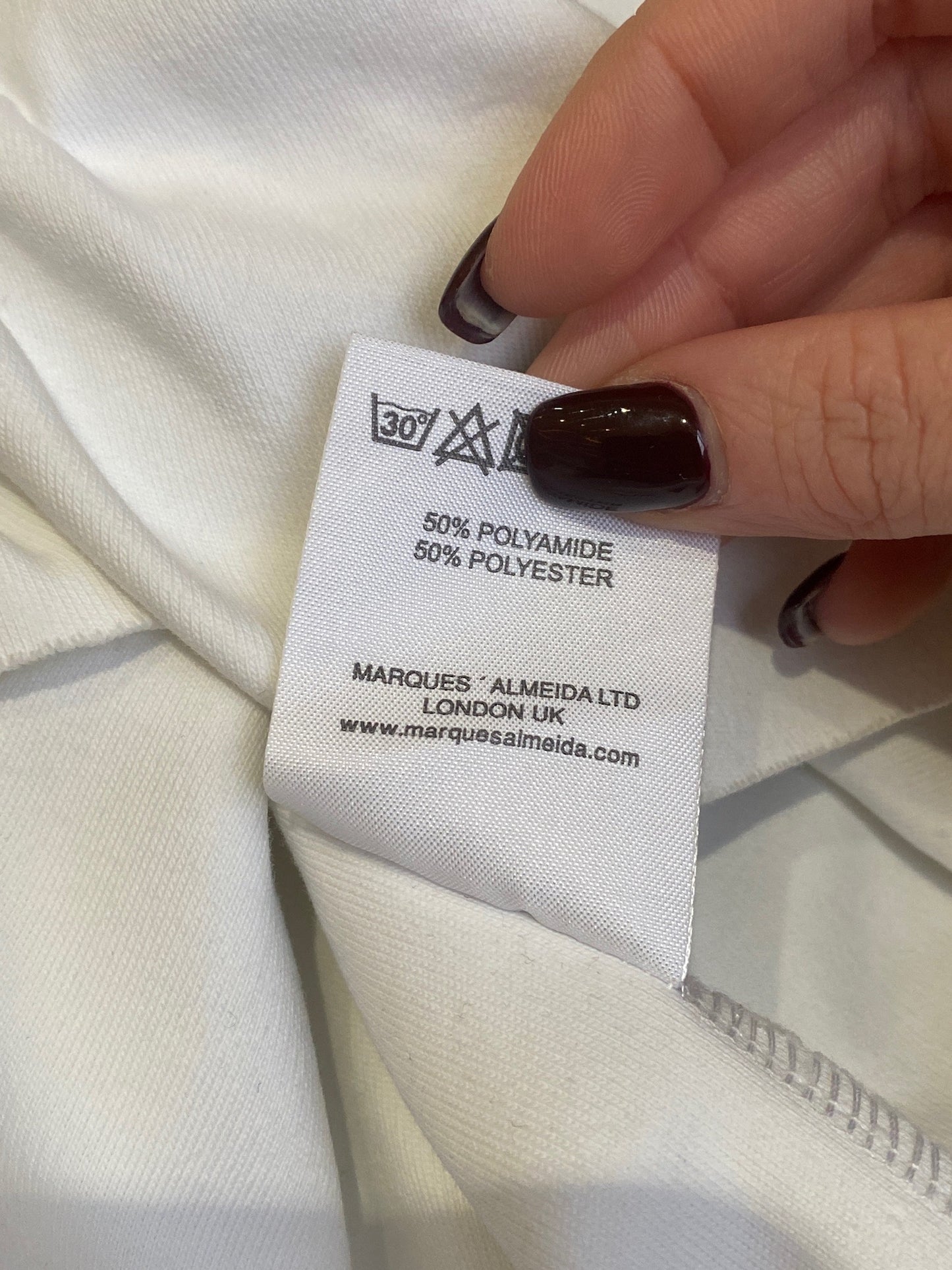 Sweat Marques Almeida blanc T.S