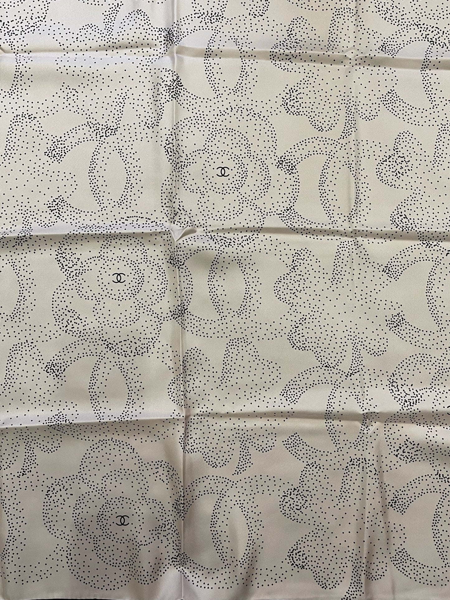 Foulard Chanel Rose Pale