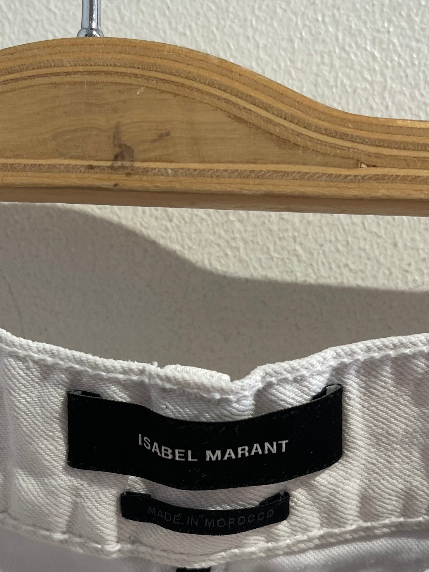 Jeans Isabel Marant blanc T.36