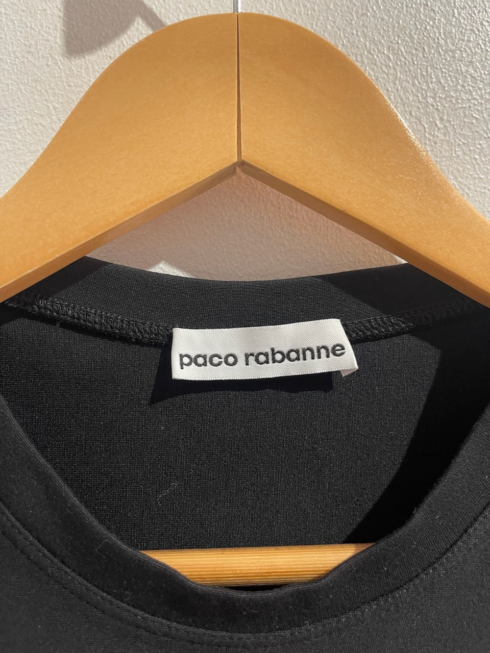 Top Paco Rabanne noir T.L