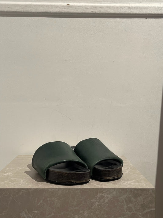 Mules Celine vertes T.37