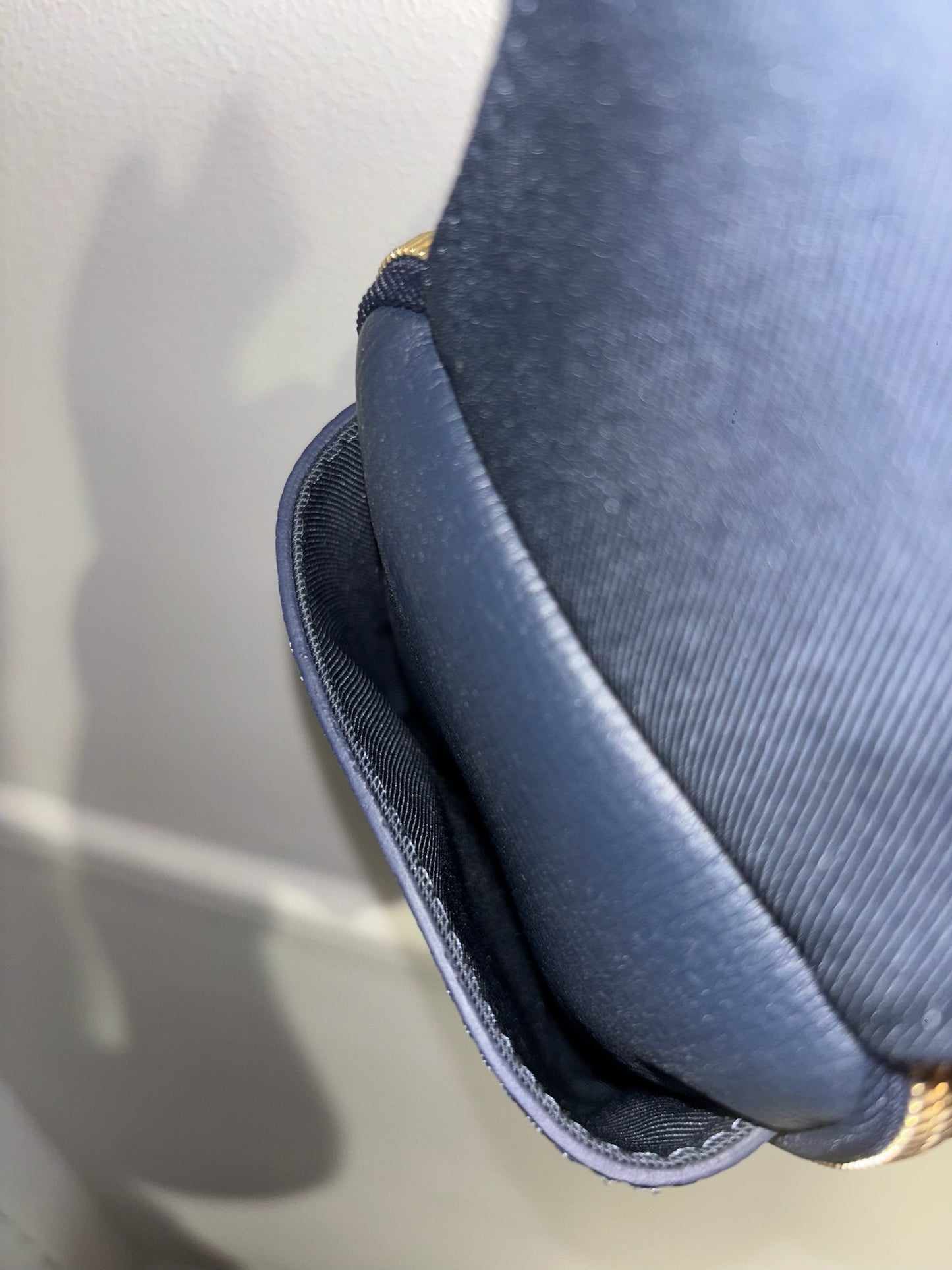 Sac pochette Louis Vuitton X Nigo bleu