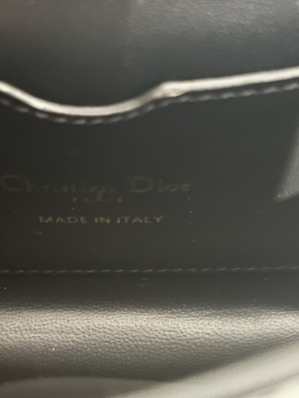 Sac Dior Micro 30 Montaigne noir
