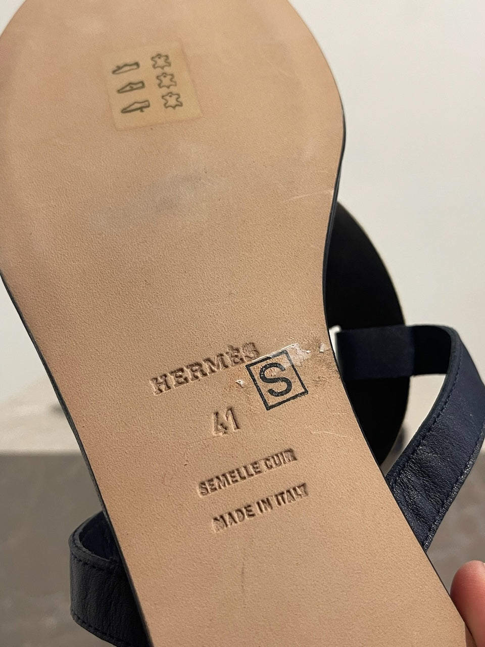 Sandales Hermès Mayotte T.41 NEUVES