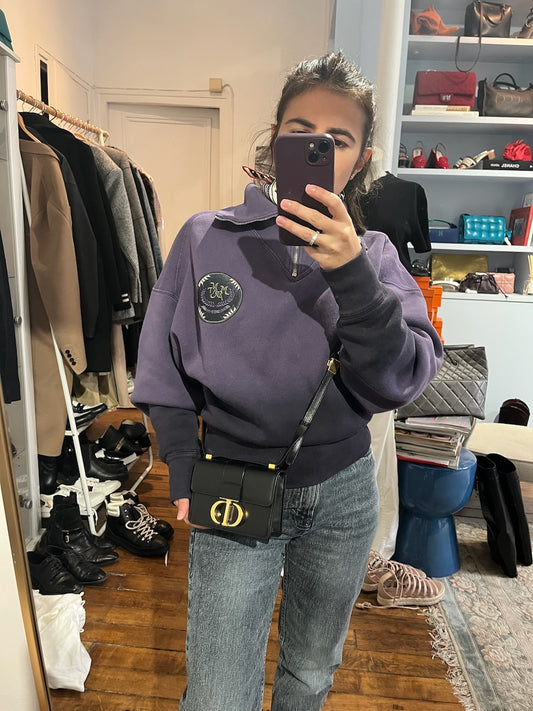 Sac Dior Micro 30 Montaigne noir