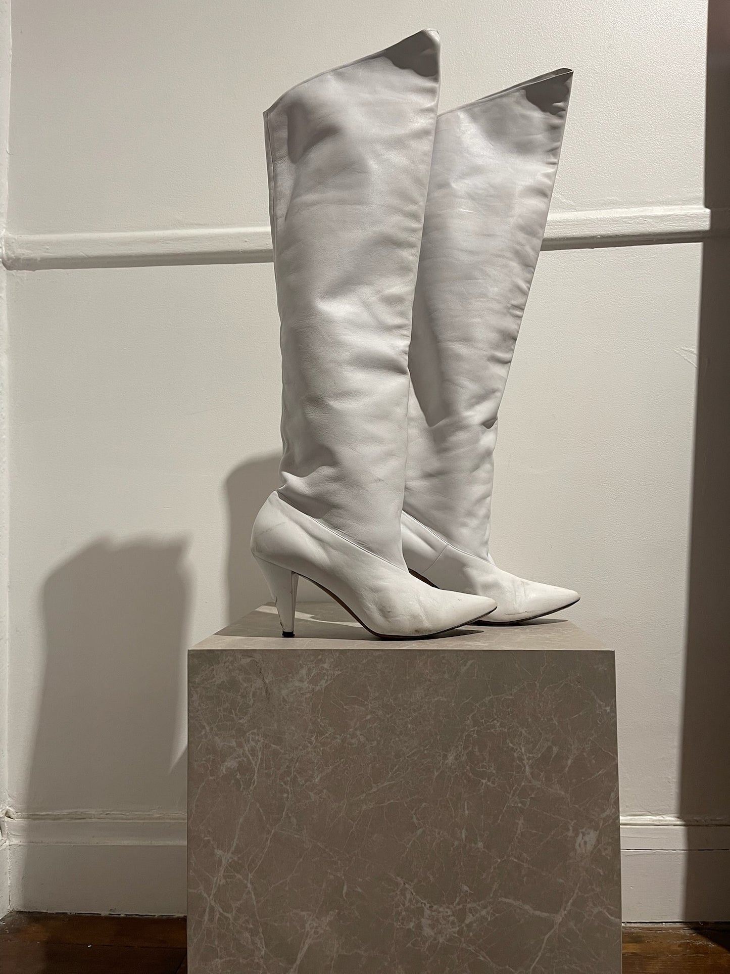 Bottes Givenchy blanche T.41