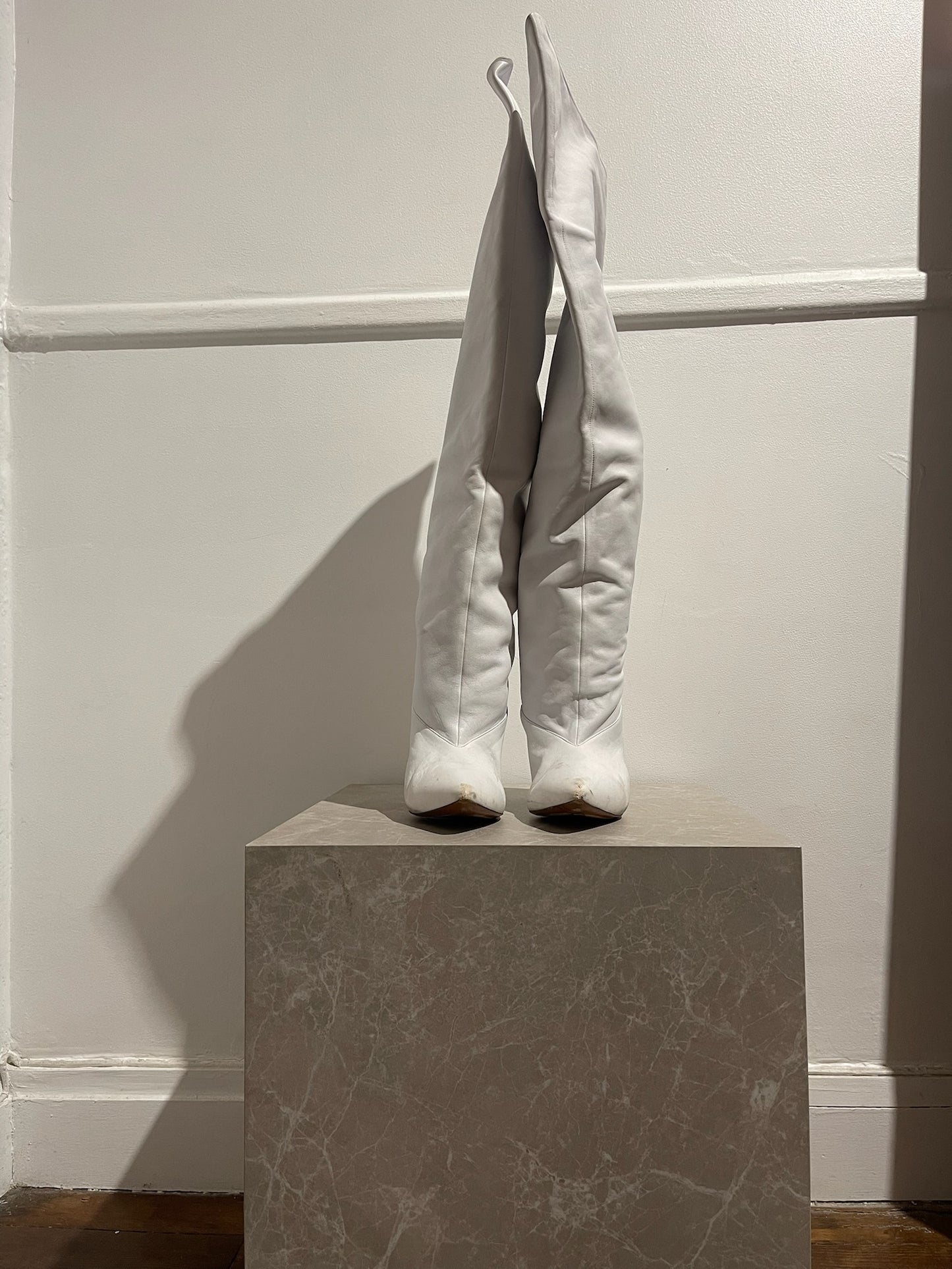 Bottes Givenchy blanche T.41