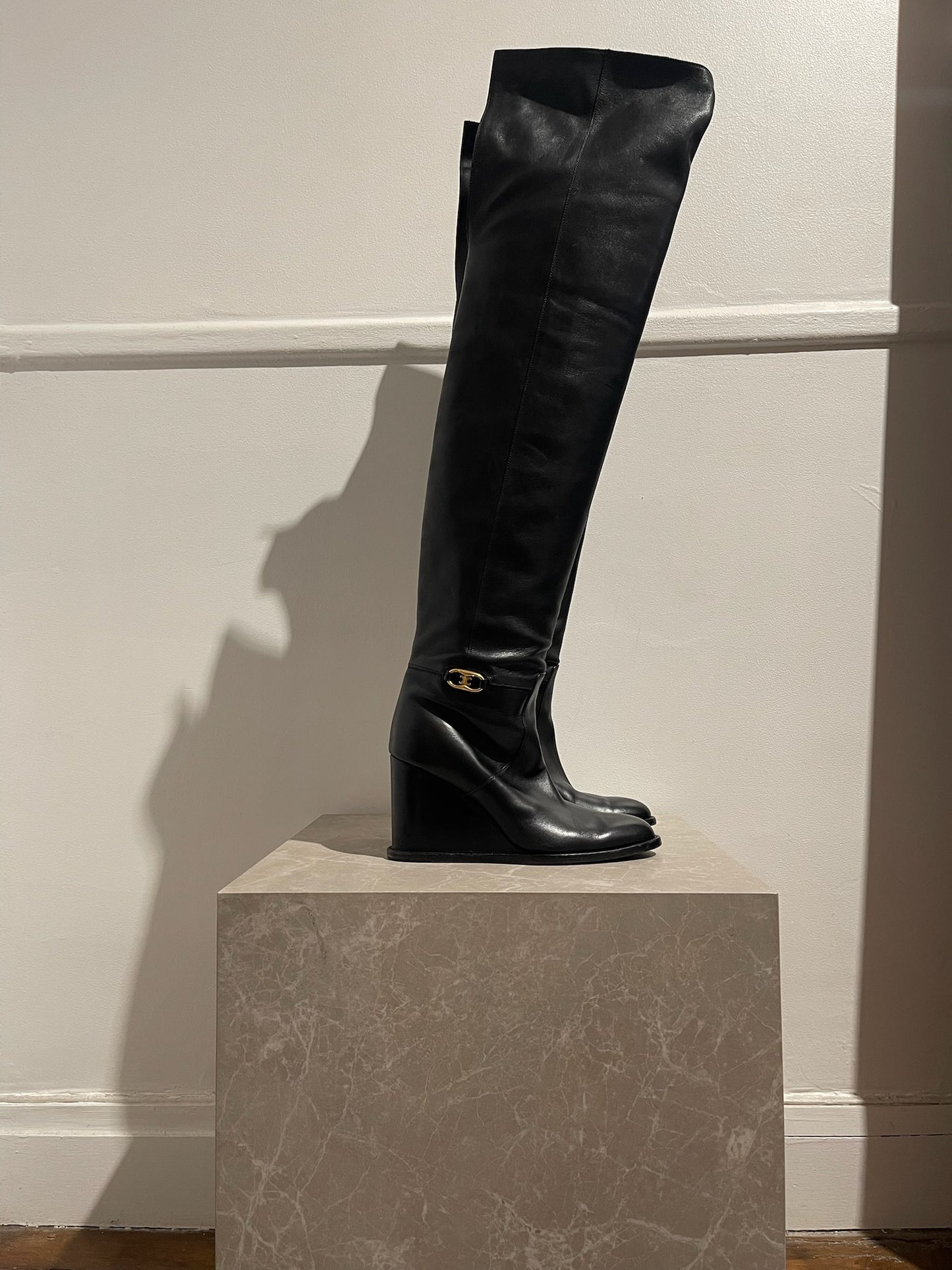 Bottes Celine noires T.37