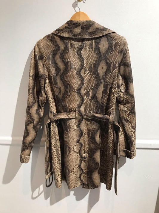 Manteau Jitrois serpent T.36
