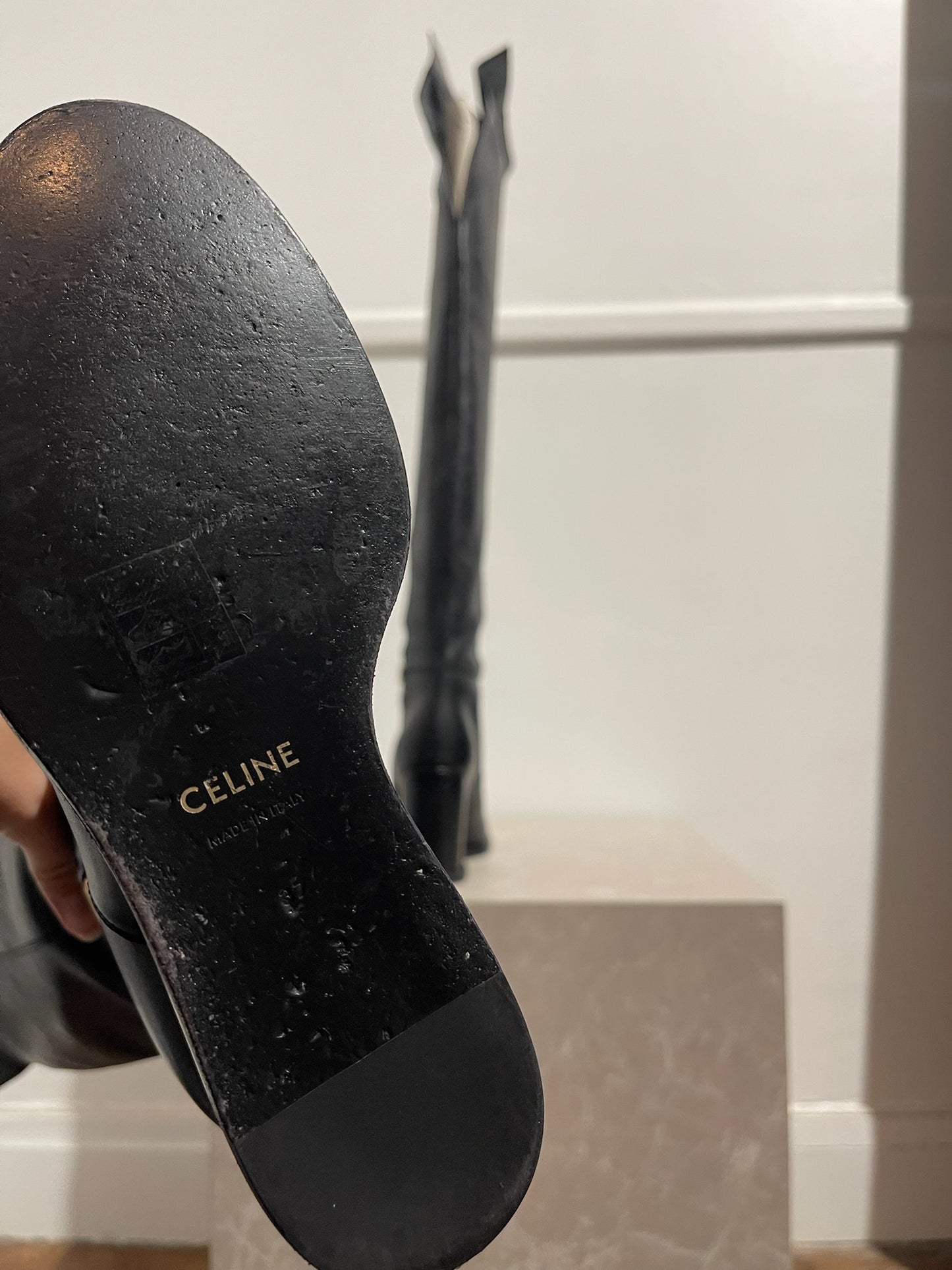 Bottes Celine noires T.37