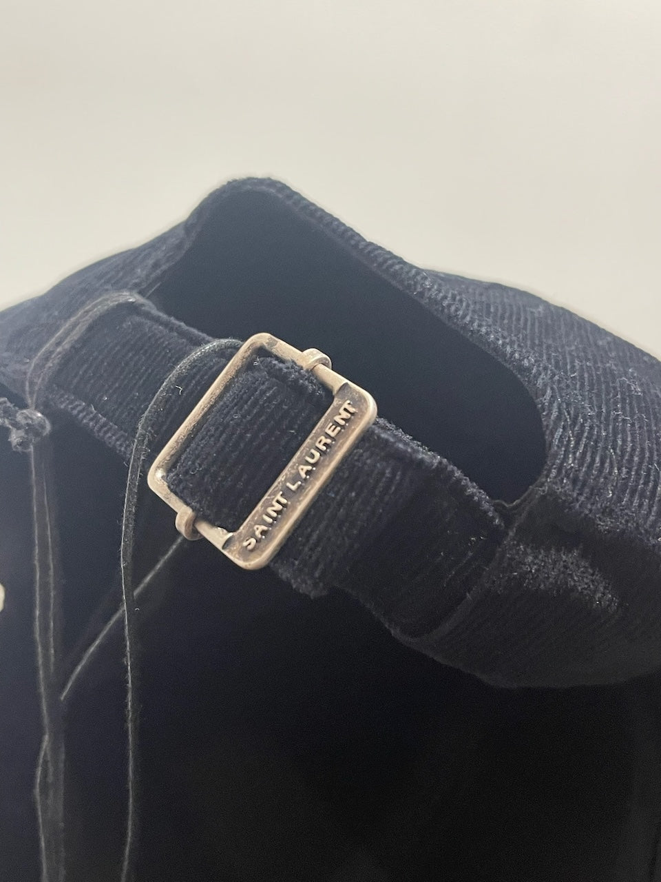Casquette Saint Laurent noire T.59 NEUVE