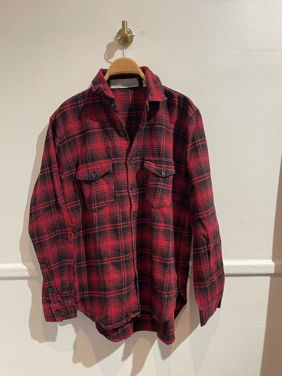 Chemise Off White rouge T.XL